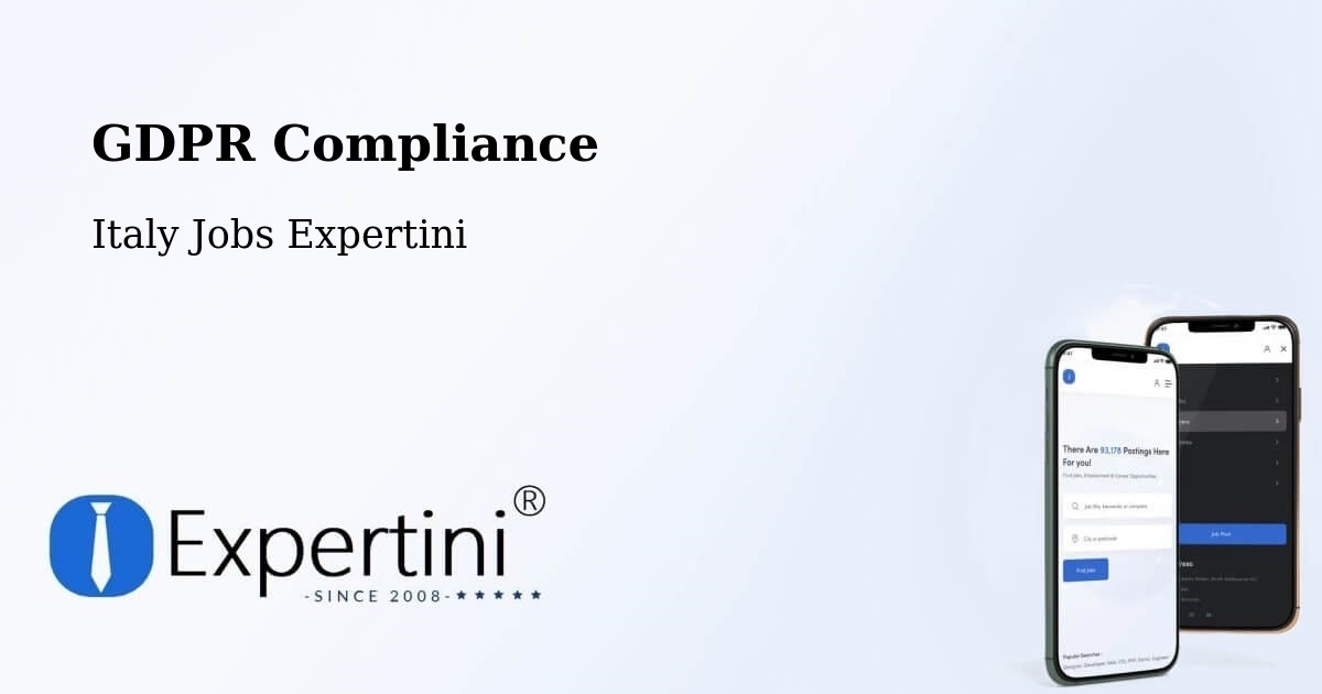 EU GDPR Compliance Statement – Fano - Italy Jobs Expertini